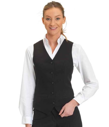 Joseph Alan Ladies Waistcoat - Black - 10